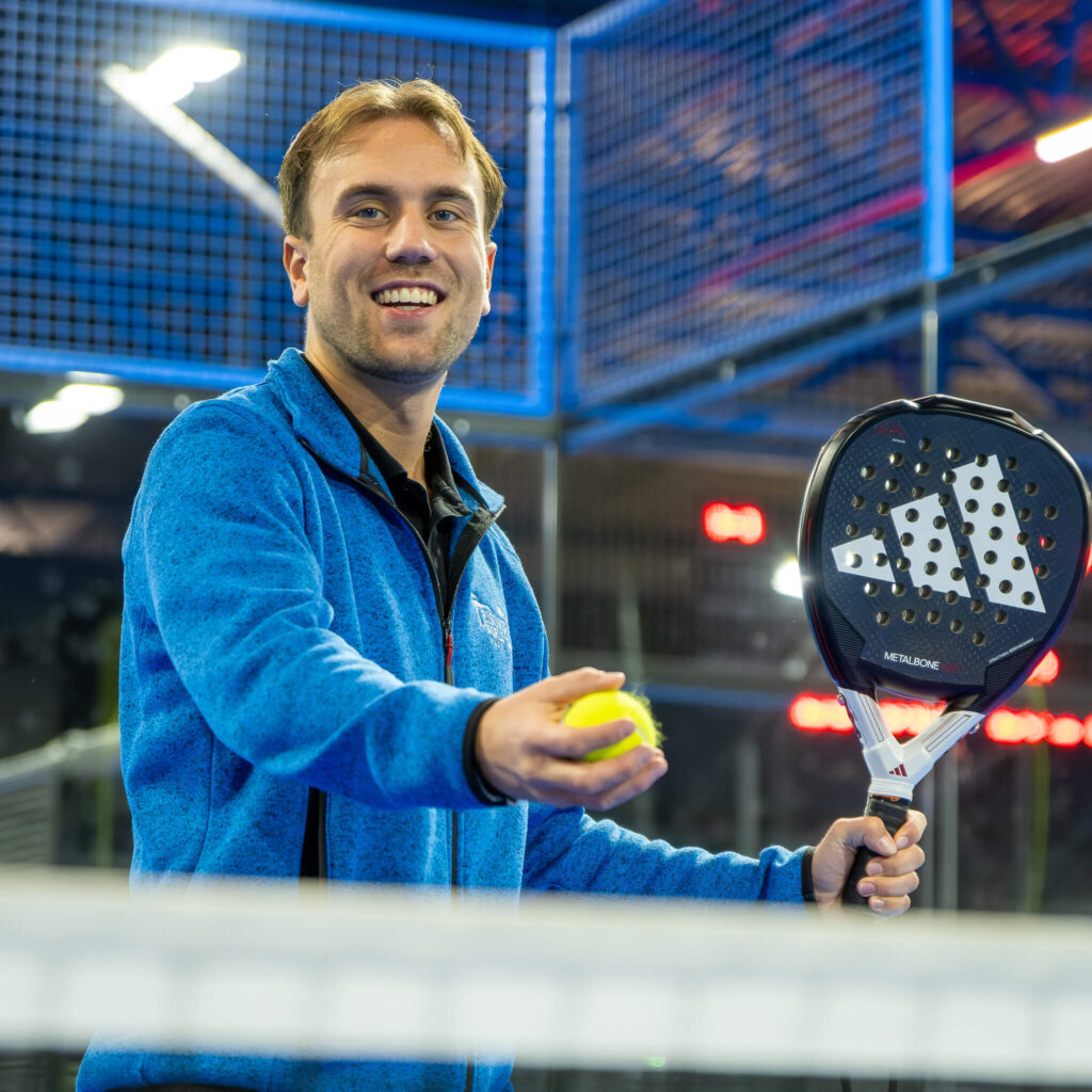 Padelbaan in Lelystad, moderne faciliteit voor padellen in de regio Flevoland.
